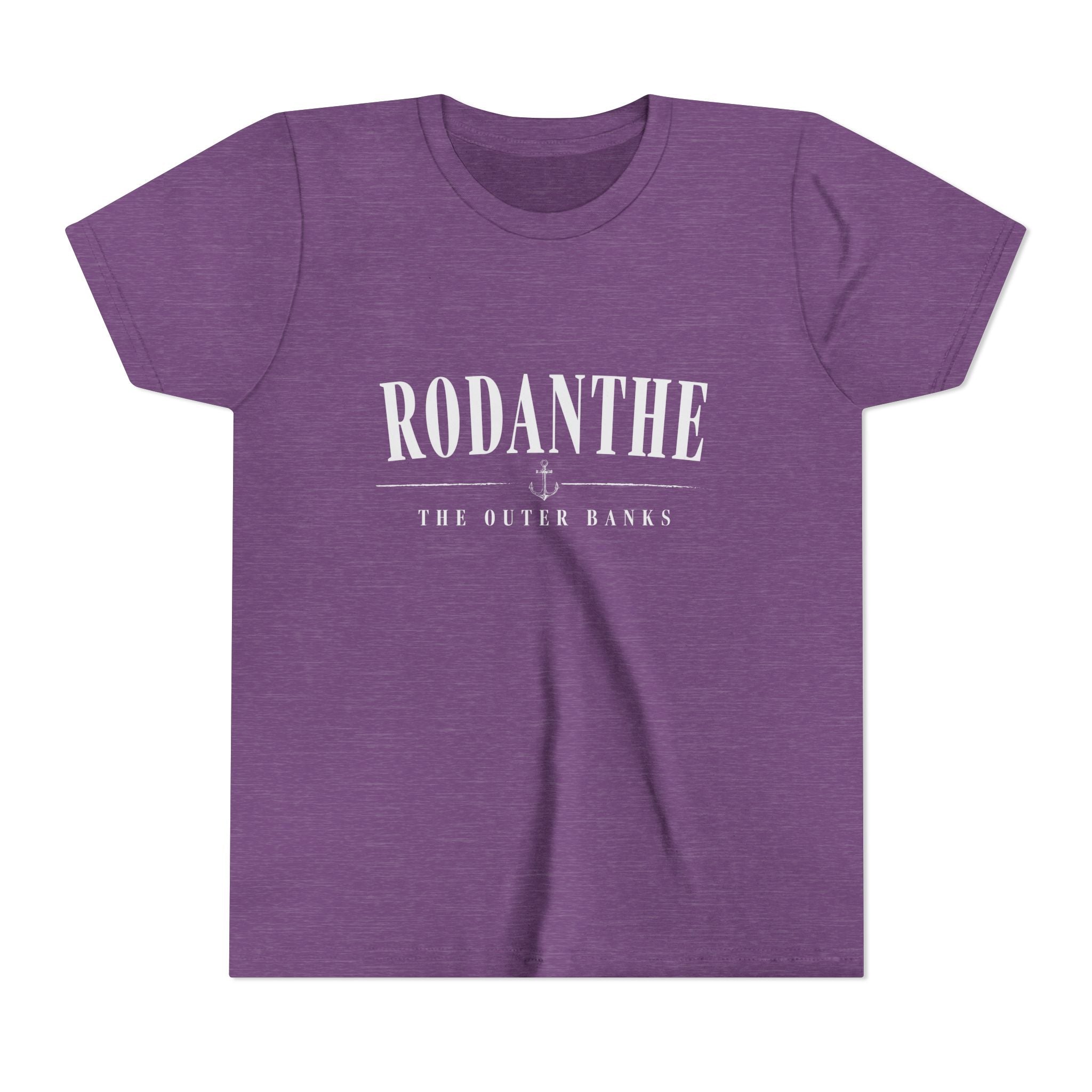 Rodanthe Outer Banks Youth Tee — Classic Town Name Graphic Kids Shirt