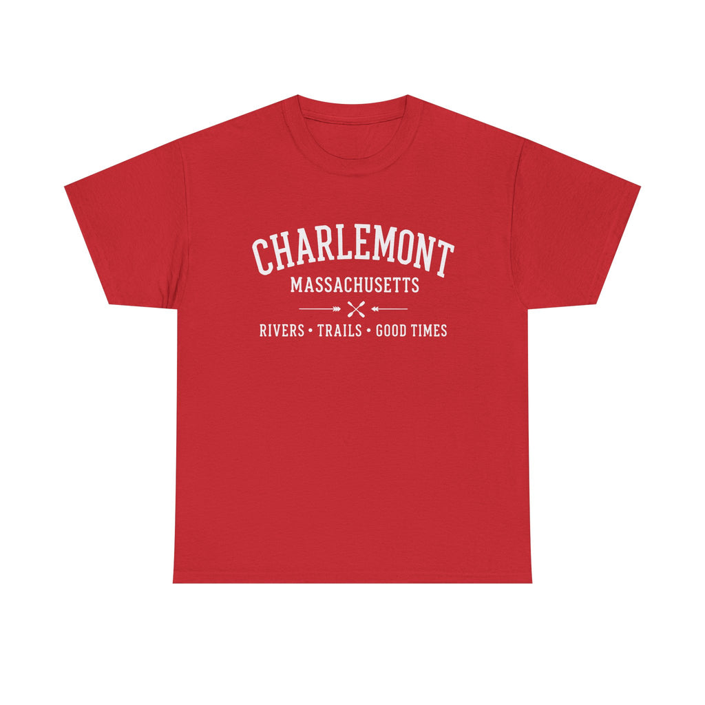Charlemont T-Shirt — Vintage Collegiate River Town Tee