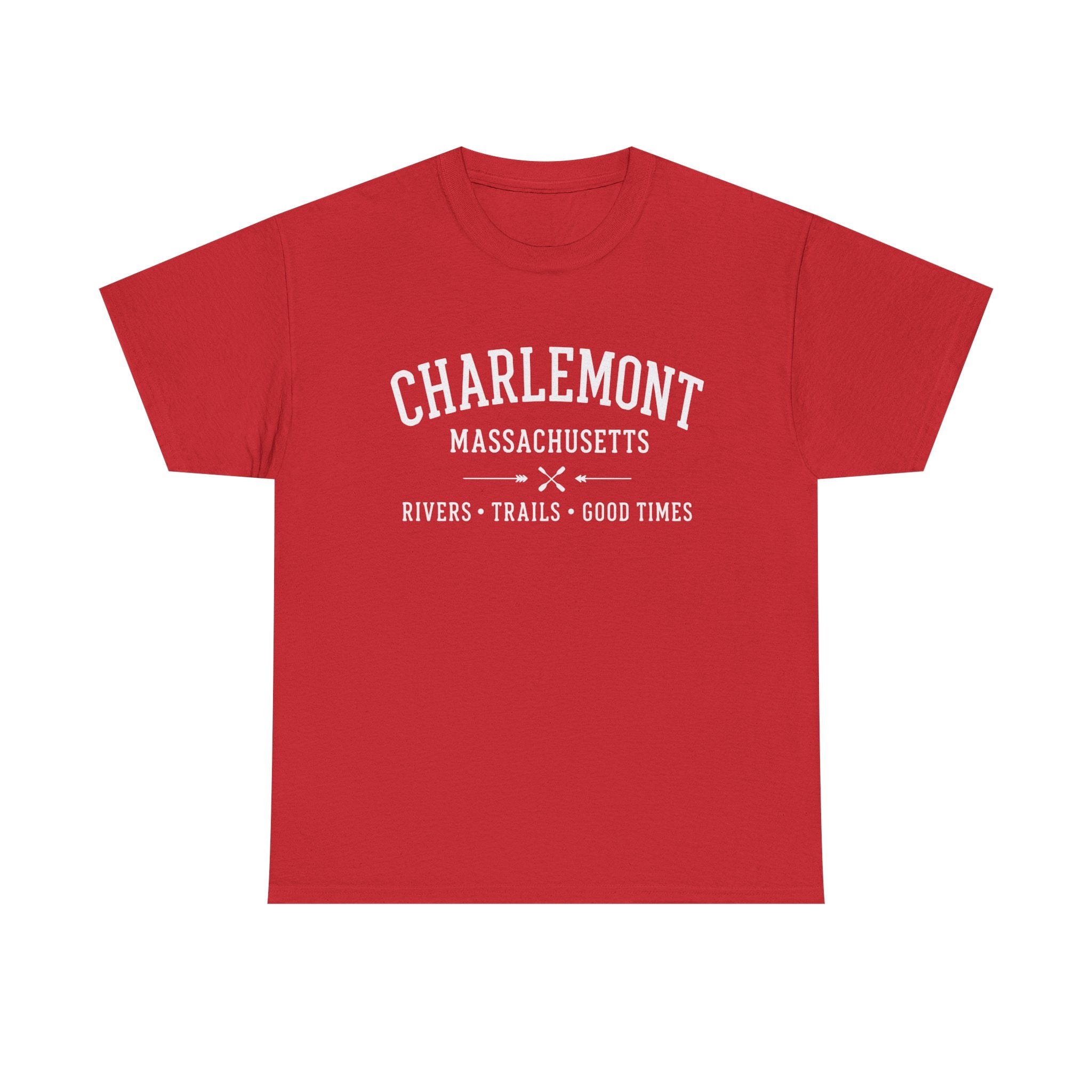 Charlemont T-Shirt — Vintage Collegiate River Town Tee