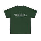 Shelburne Falls T-Shirt — Vintage Collegiate River Town Tee
