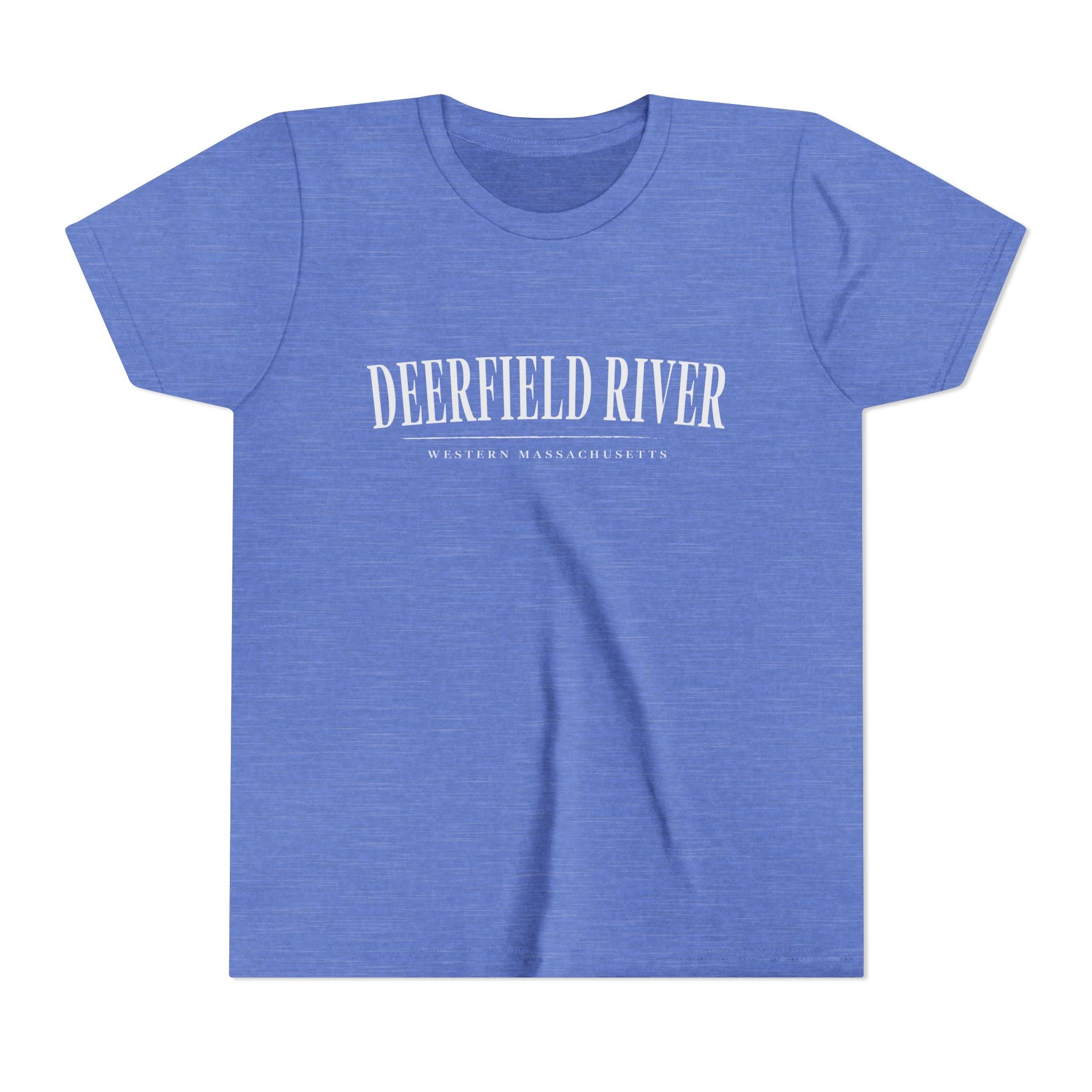 Deerfield River-Massachusetts Youth Tee — Classic Southern Vermont Kids T-Shirt