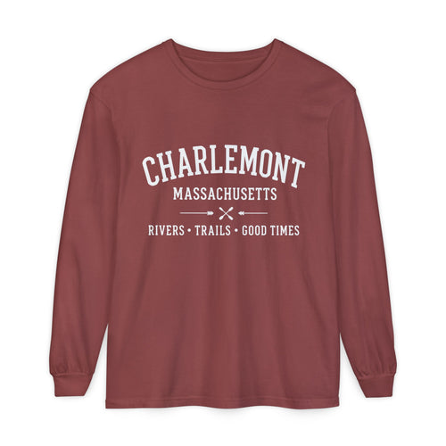 Charlemont Massachusetts Long Sleeve Tee – Rivers • Trails • Good Times