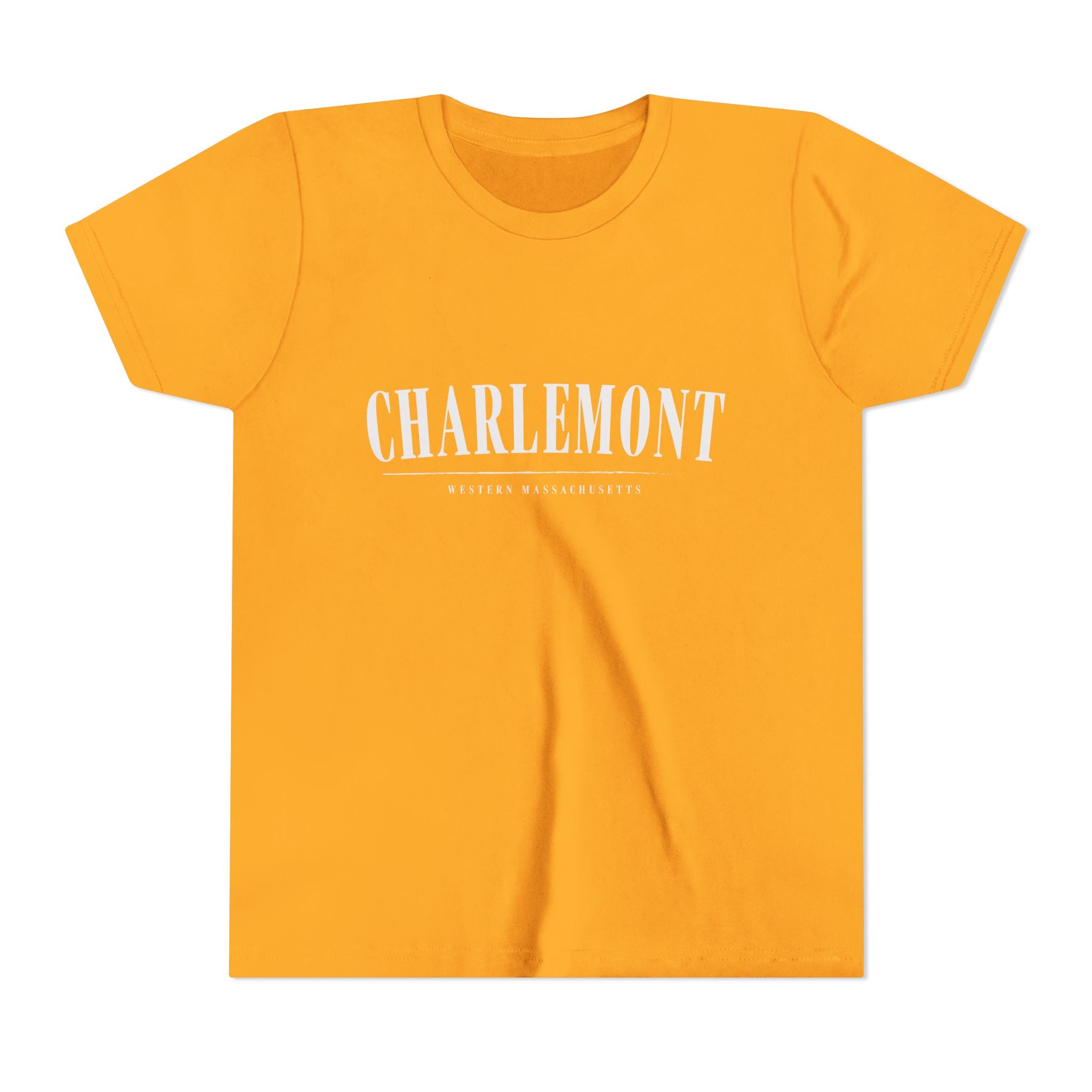 Charlemont Youth Tee — Classic Town Name Graphic Kids Shirt