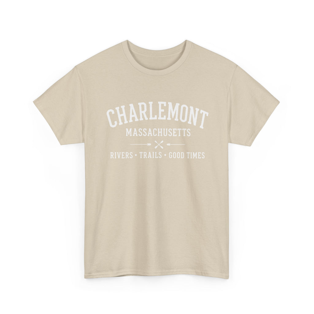 Charlemont T-Shirt — Vintage Collegiate River Town Tee