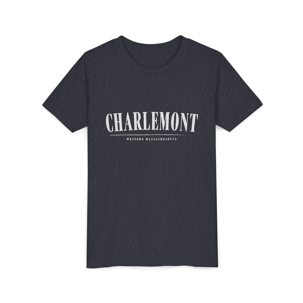Charlemont Youth Tee — Classic Town Name Graphic Kids Shirt