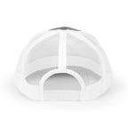 Deerfield River Retro Mountain Patch Snapback Trucker Cap