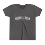 Youth Tee — Minimal White Short Sleeve Kids Shirt
