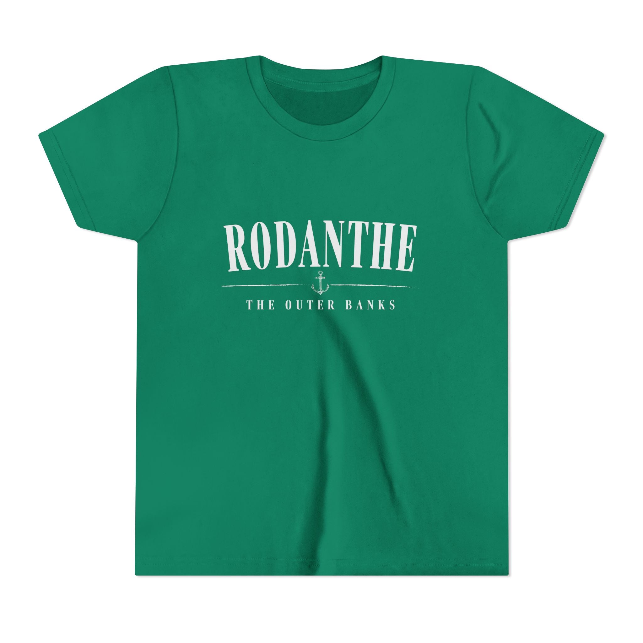 Rodanthe Outer Banks Youth Tee — Classic Town Name Graphic Kids Shirt