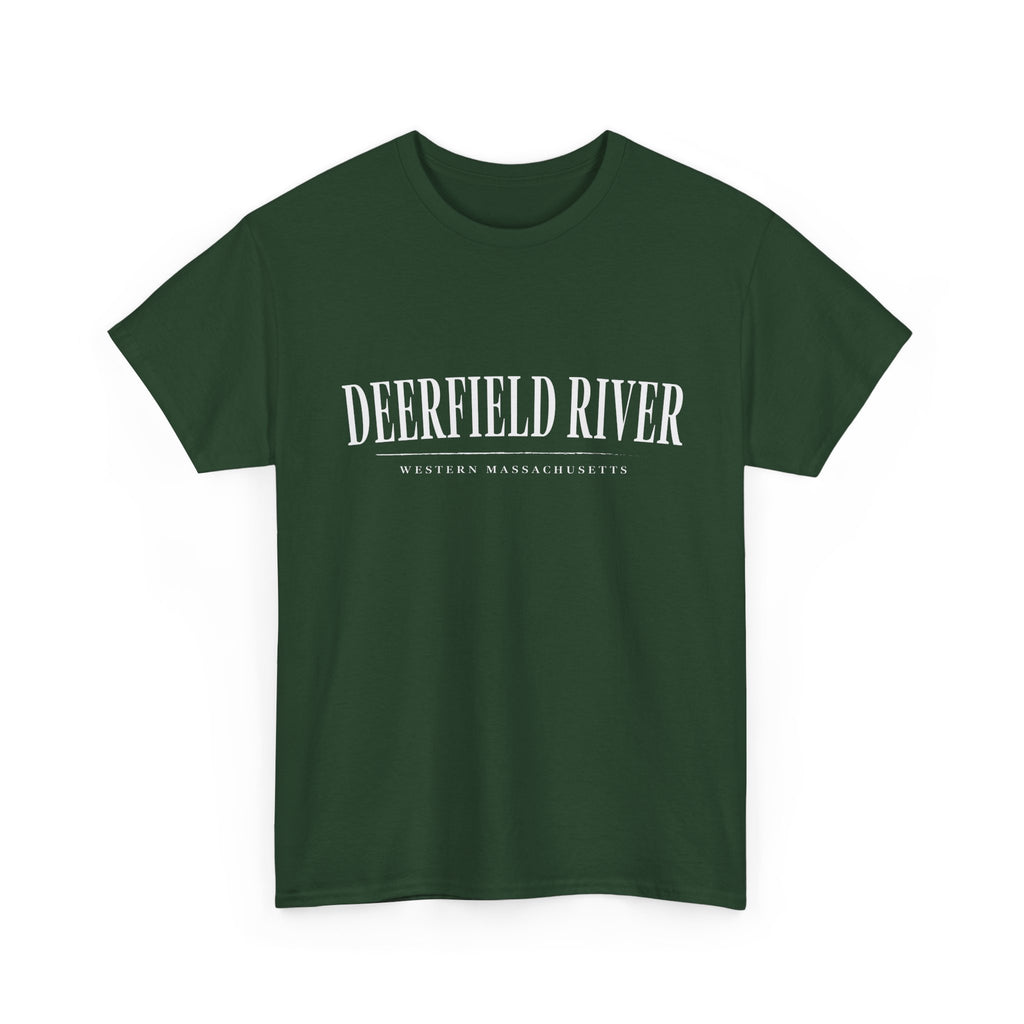 Deerfield River T-Shirt — Vintage Collegiate River Town Tee