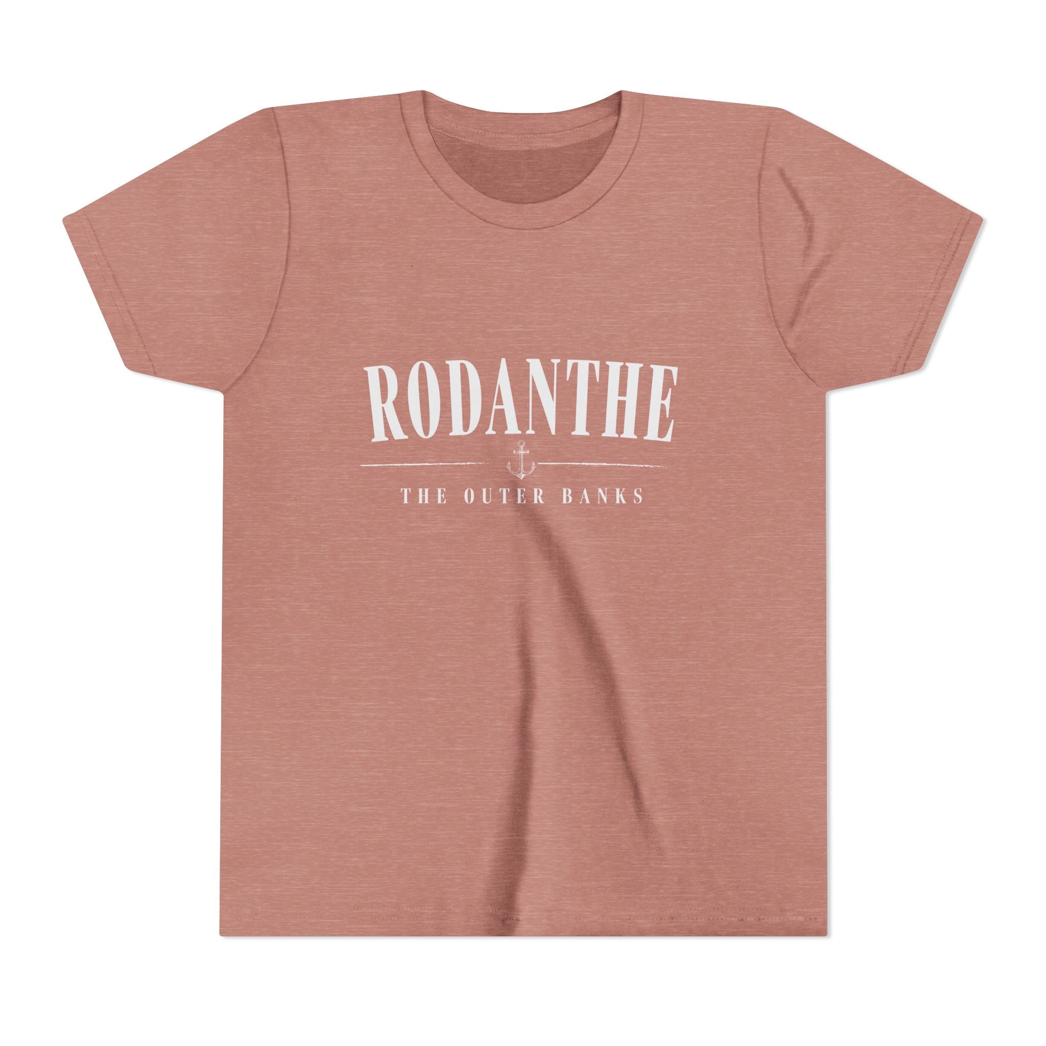 Rodanthe Outer Banks Youth Tee — Classic Town Name Graphic Kids Shirt