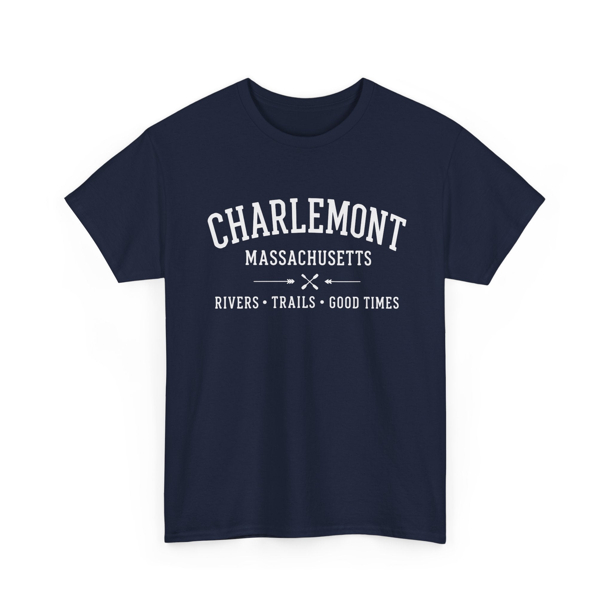 Charlemont T-Shirt — Vintage Collegiate River Town Tee