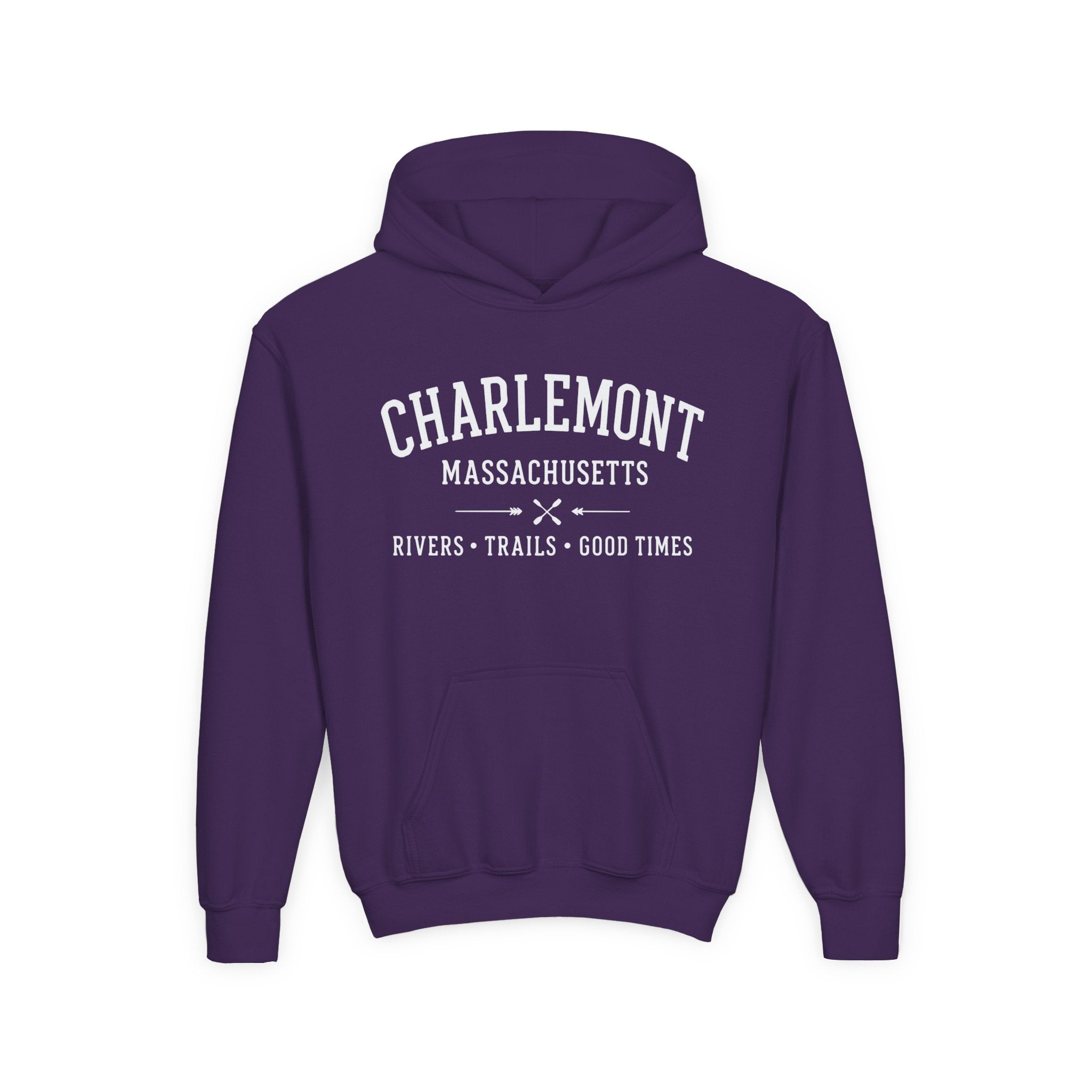 Charlemont Massachusetts Youth Hoodie
