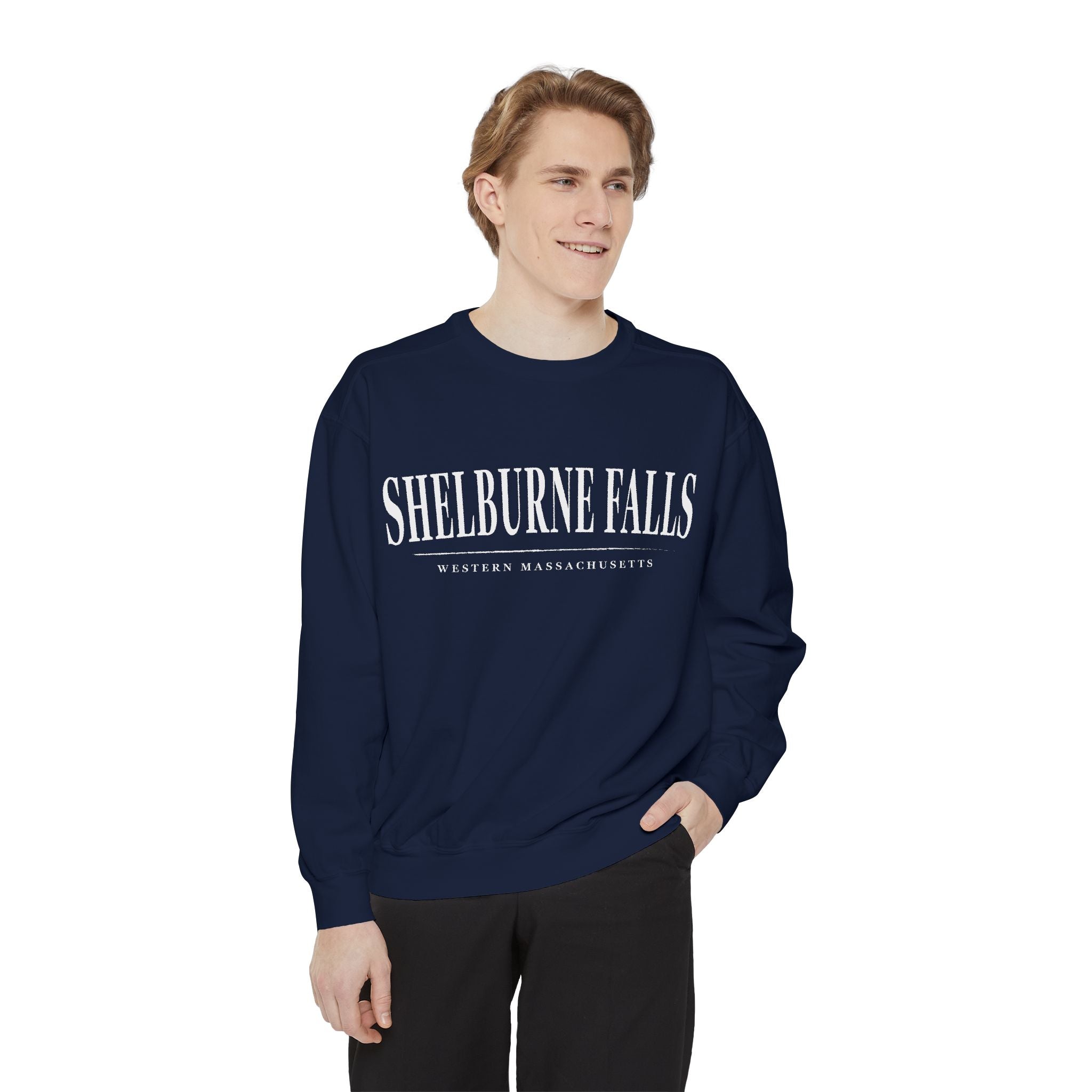 Shelburne Falls Massachusetts Sweatshirt — Coastal Crewneck