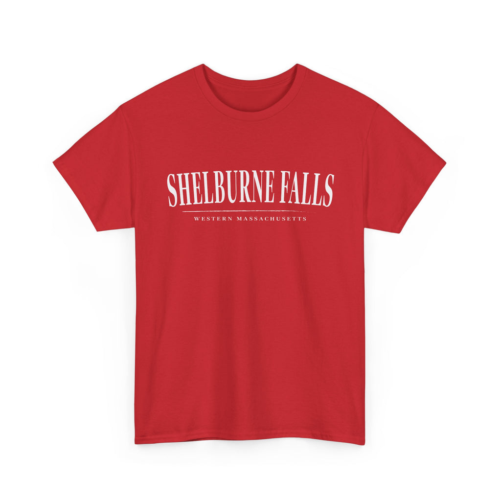 Shelburne Falls T-Shirt — Vintage Collegiate River Town Tee