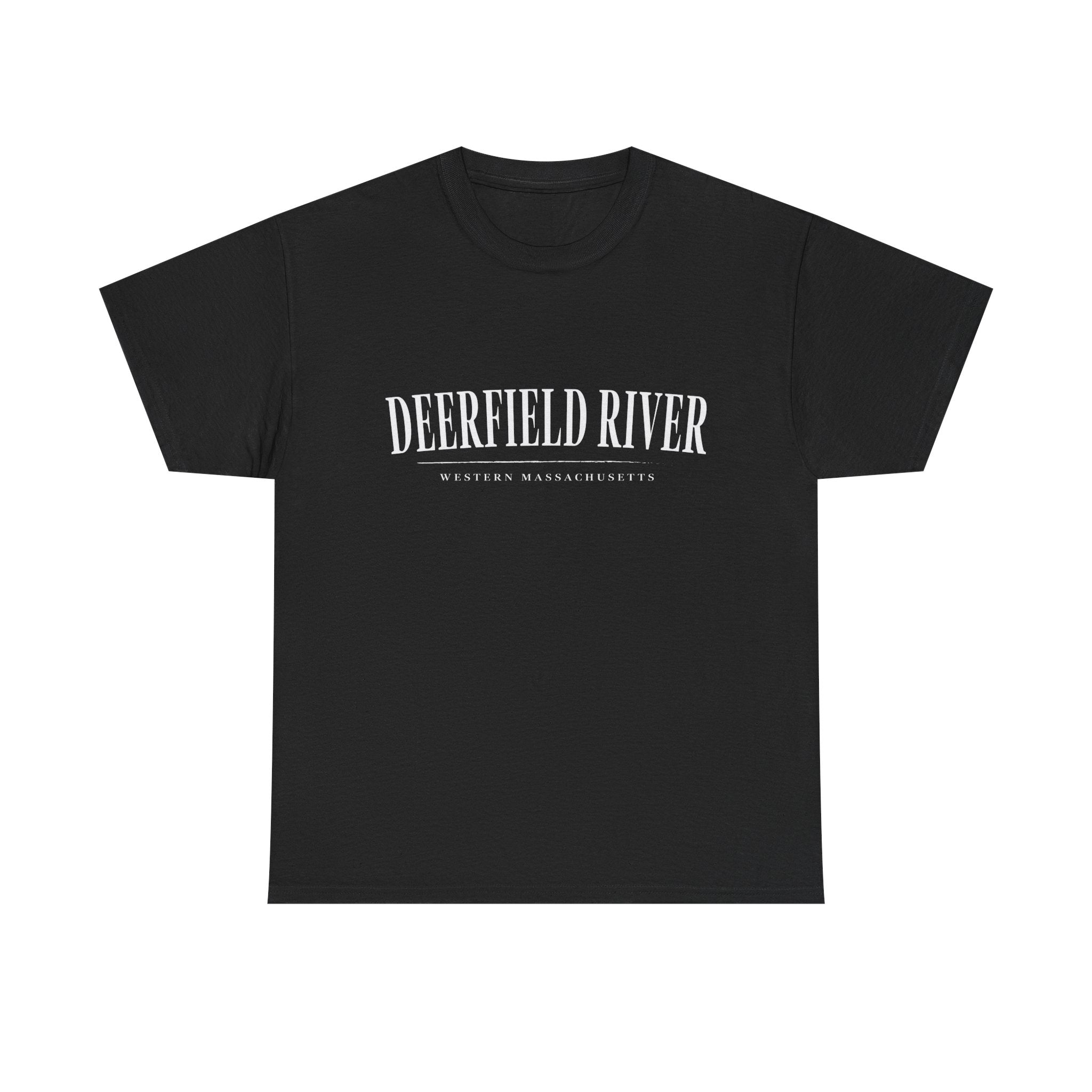 Deerfield River T-Shirt — Vintage Collegiate River Town Tee