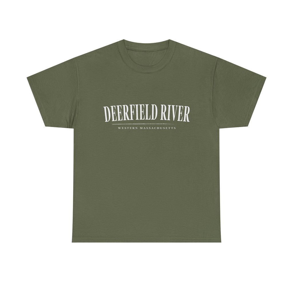 Deerfield River T-Shirt — Vintage Collegiate River Town Tee