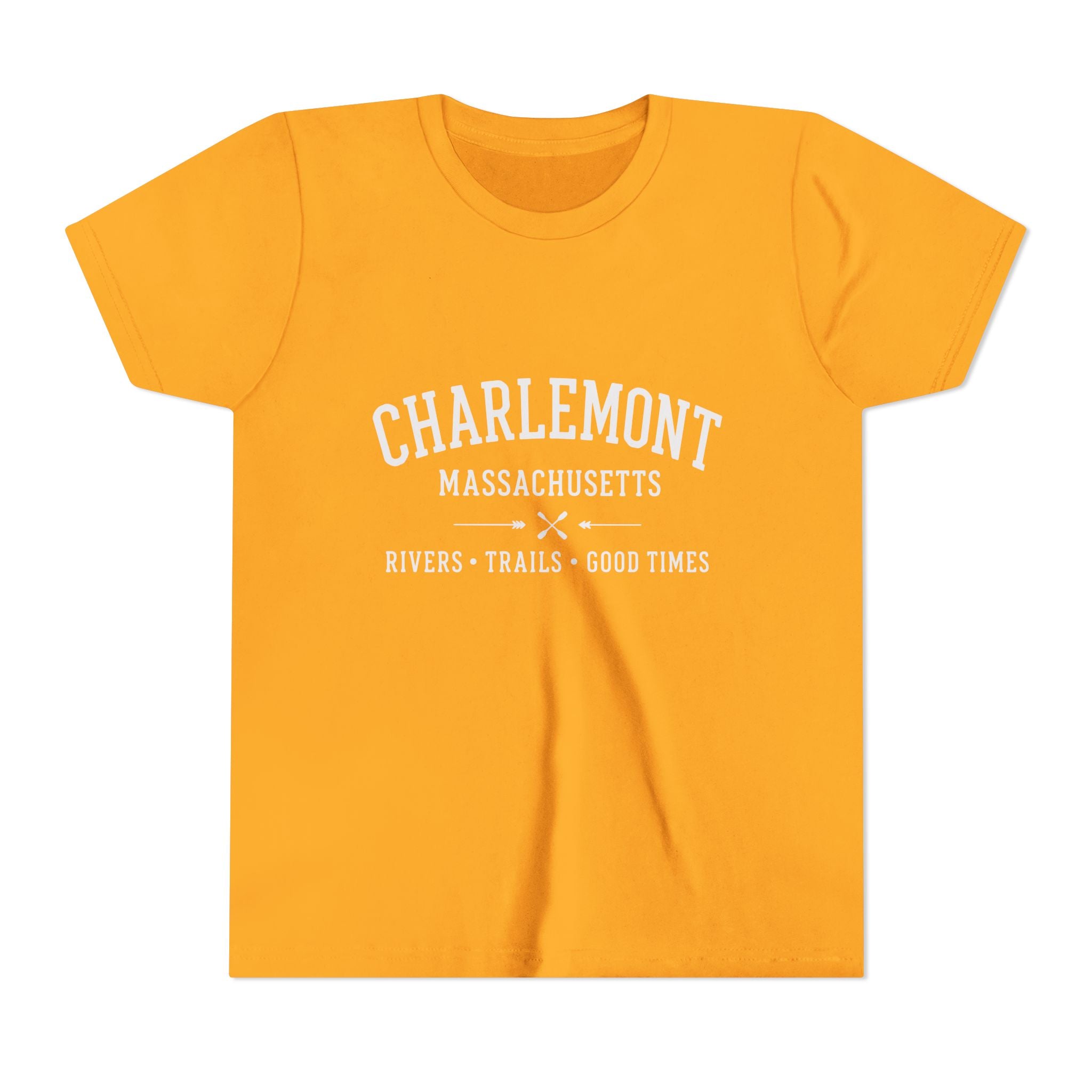 Charlemont trails rivers good times Youth Tee —