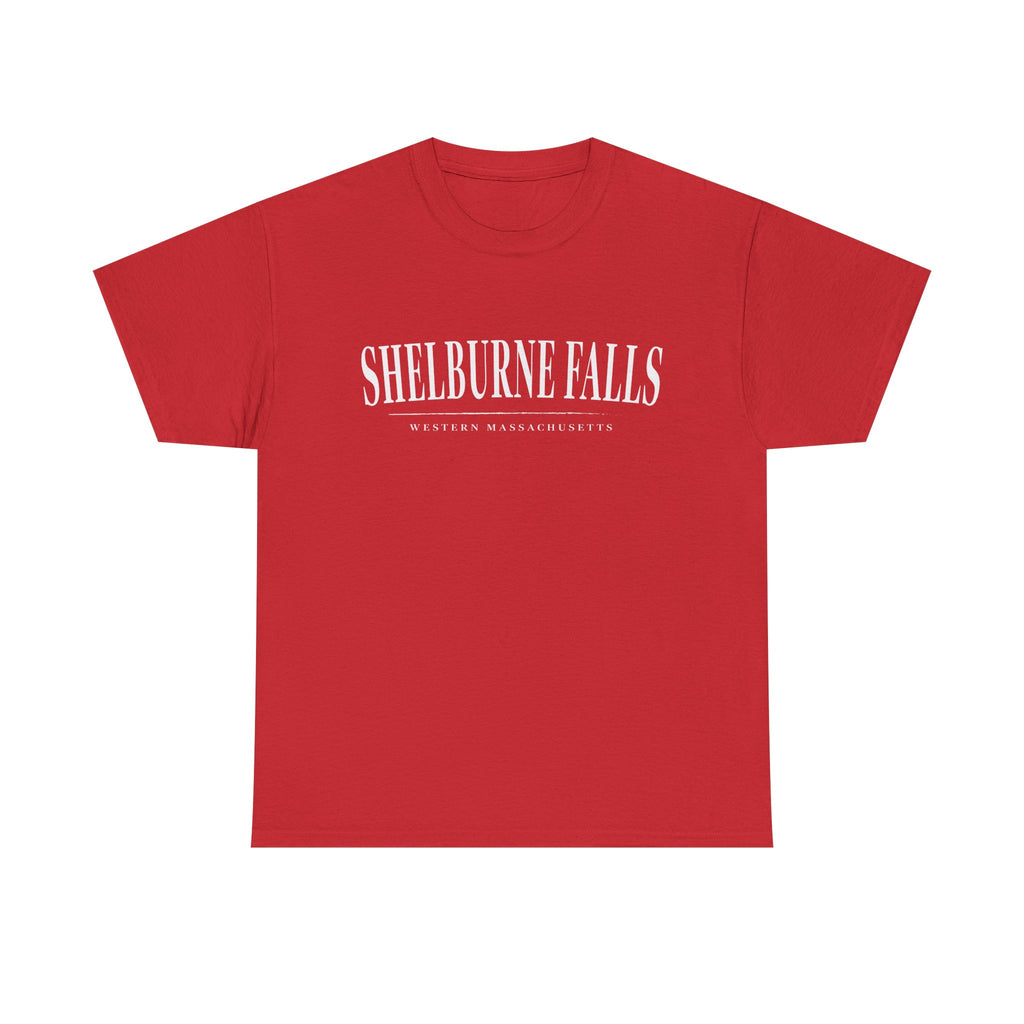 Shelburne Falls T-Shirt — Vintage Collegiate River Town Tee