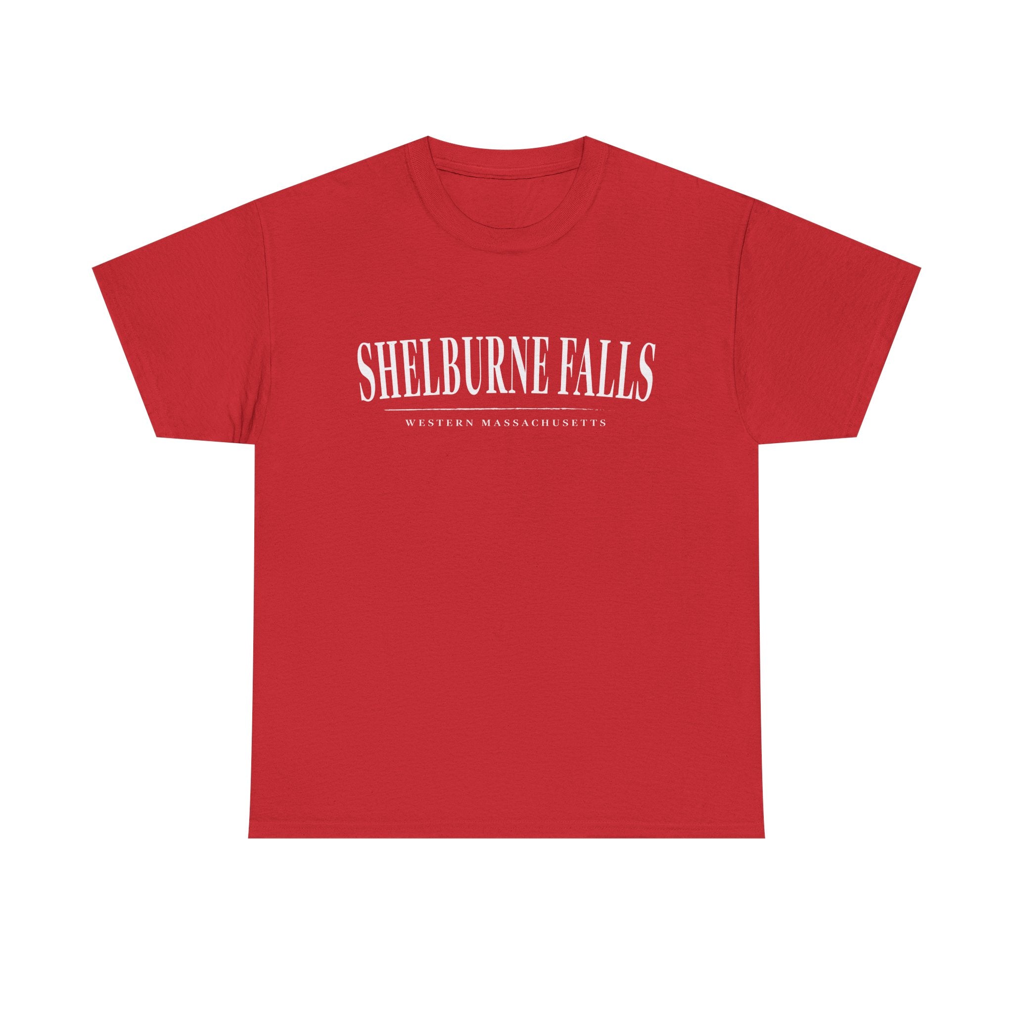 Shelburne Falls T-Shirt — Vintage Collegiate River Town Tee