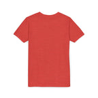 Youth Tee — Minimal White Short Sleeve Kids Shirt