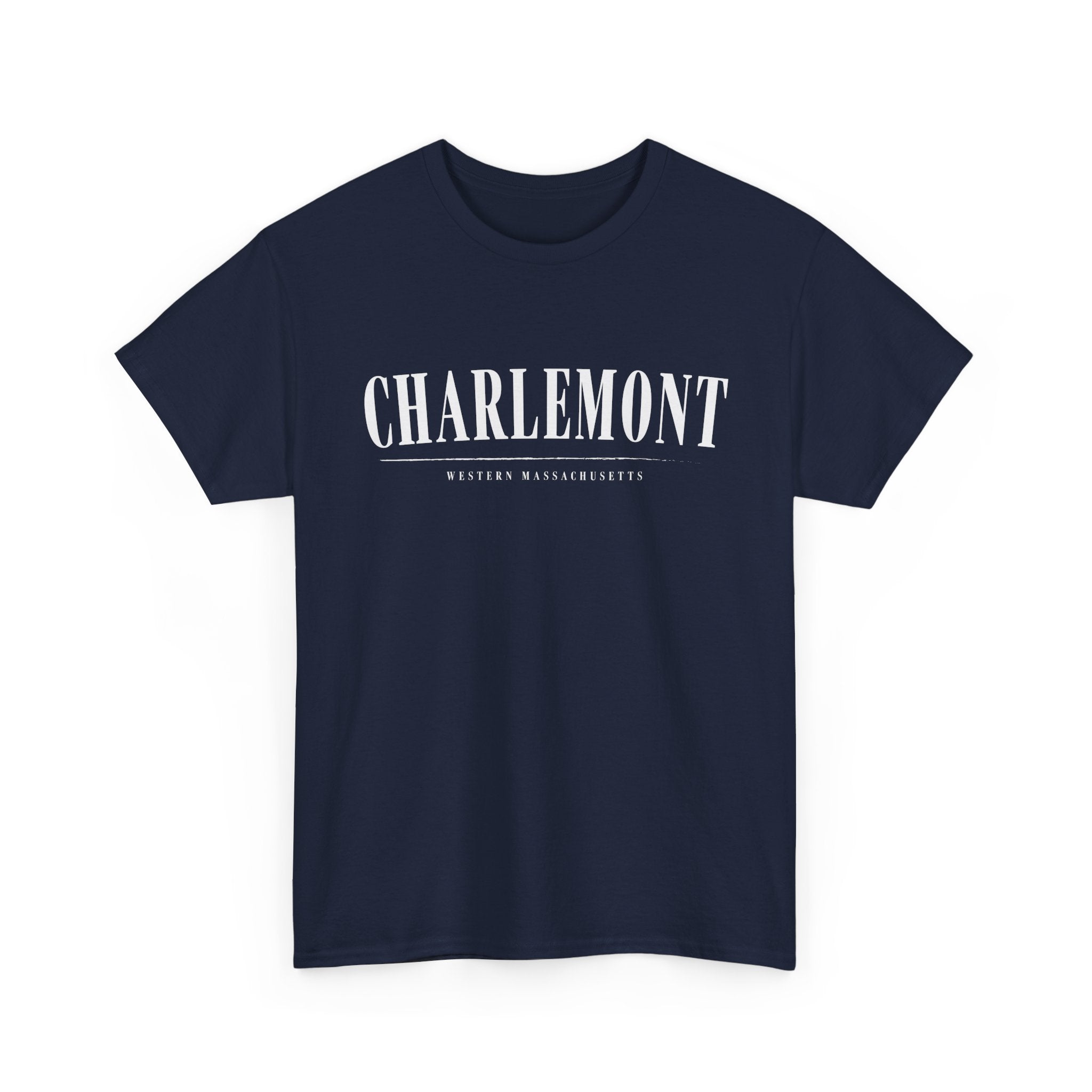 Charlemont T-Shirt — Vintage Collegiate River Town Tee