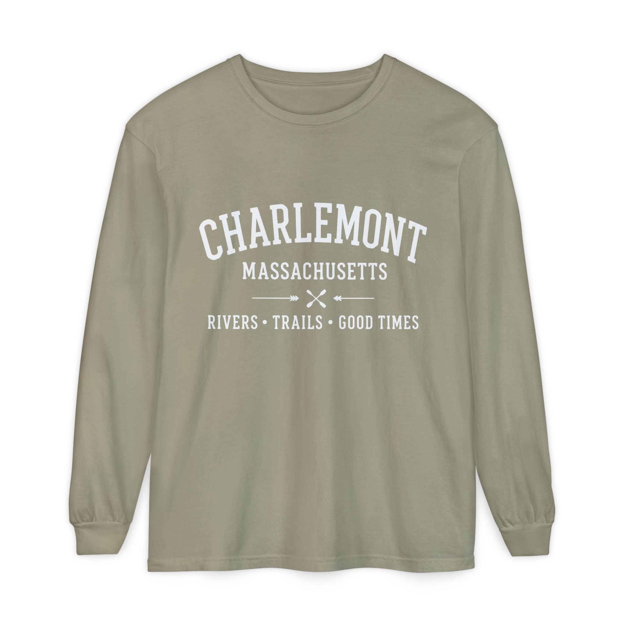 Charlemont Massachusetts Long Sleeve Tee – Rivers • Trails • Good Times