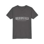 Youth Tee — Minimal White Short Sleeve Kids Shirt