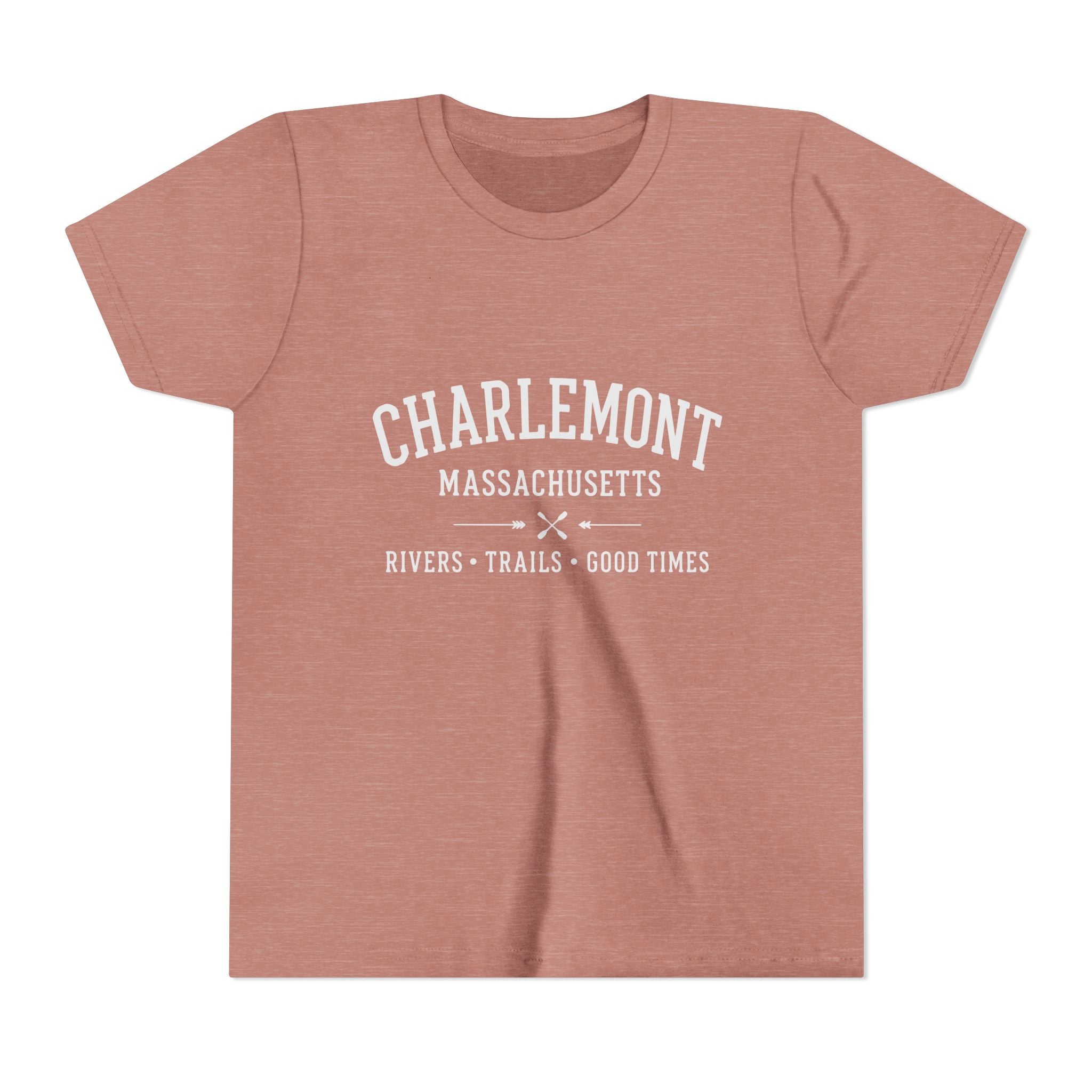 Charlemont trails rivers good times Youth Tee —