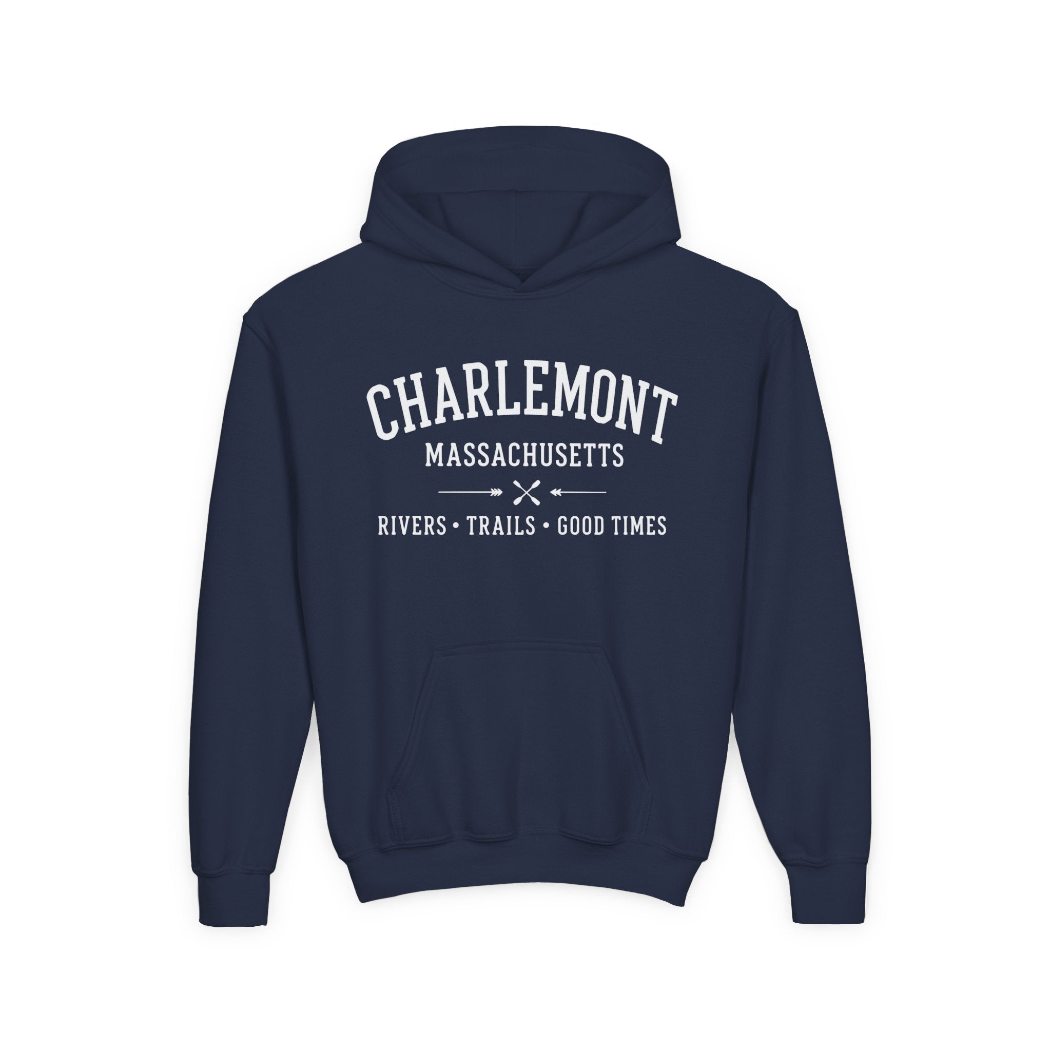 Charlemont Massachusetts Youth Hoodie