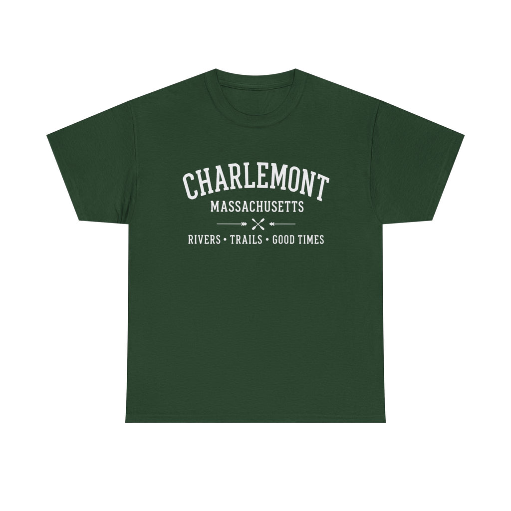 Charlemont T-Shirt — Vintage Collegiate River Town Tee