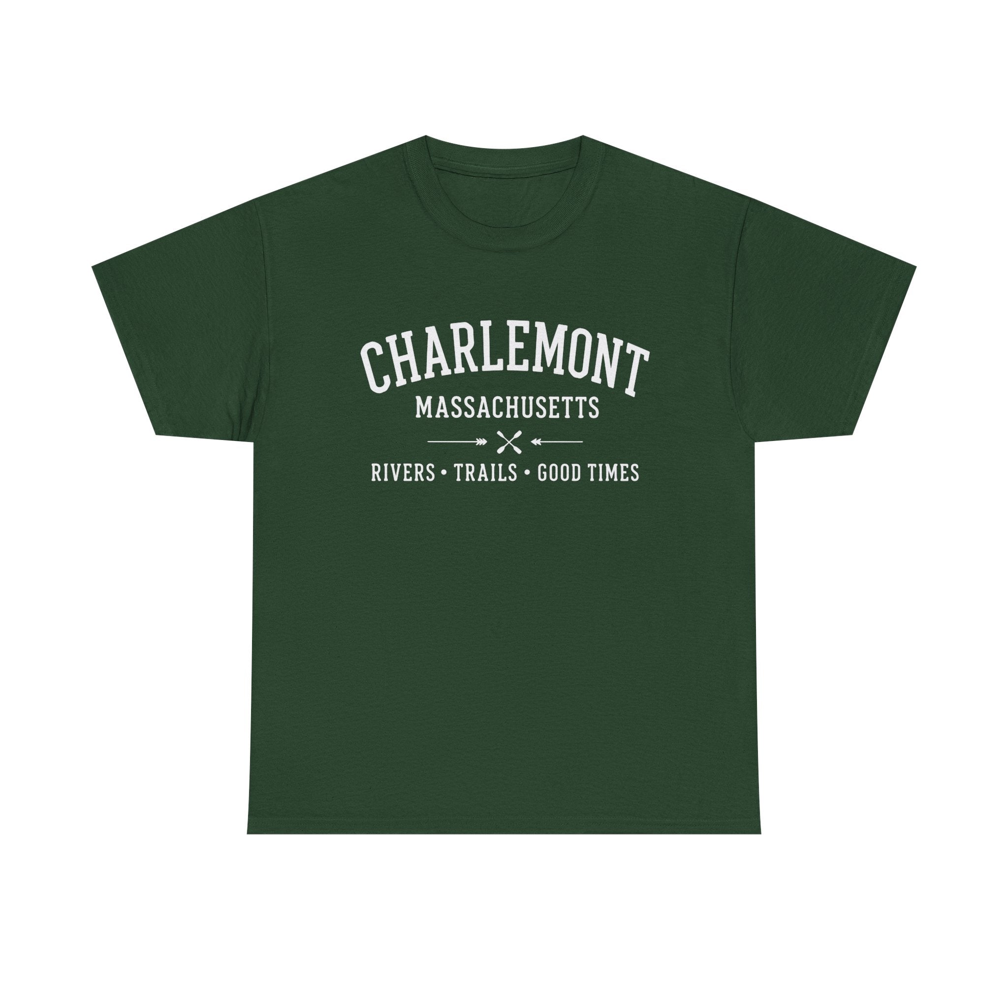 Charlemont T-Shirt — Vintage Collegiate River Town Tee