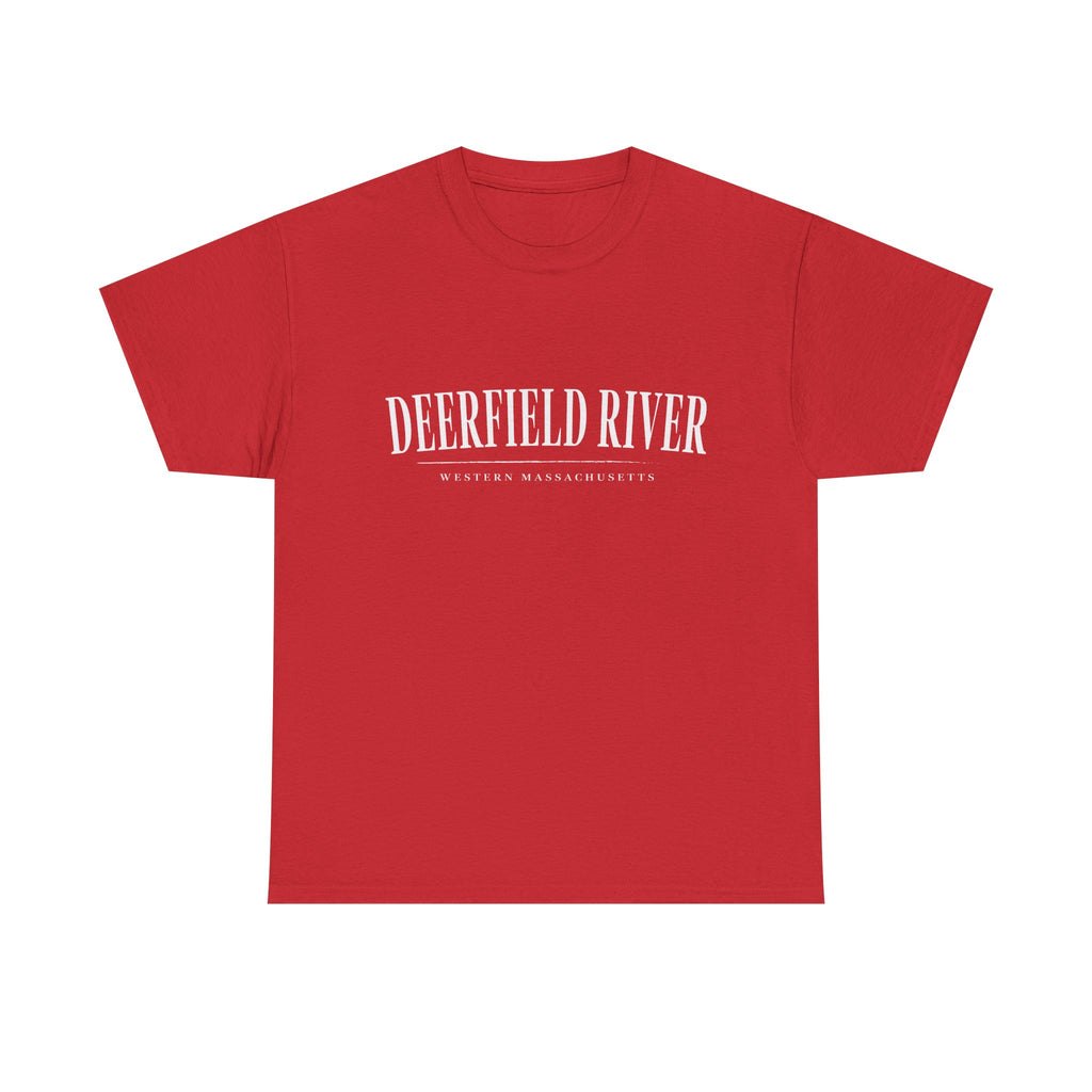 Deerfield River T-Shirt — Vintage Collegiate River Town Tee