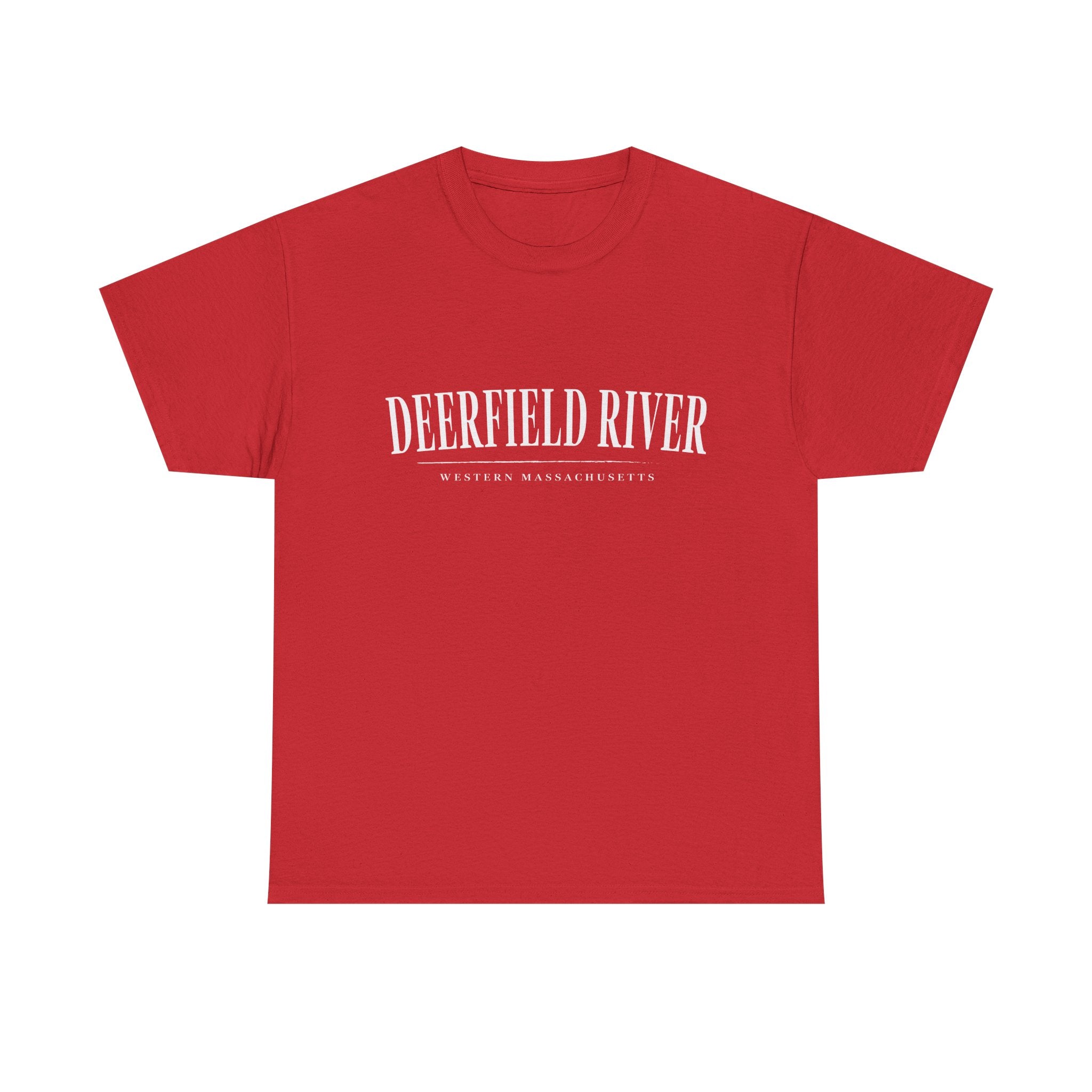 Deerfield River T-Shirt — Vintage Collegiate River Town Tee
