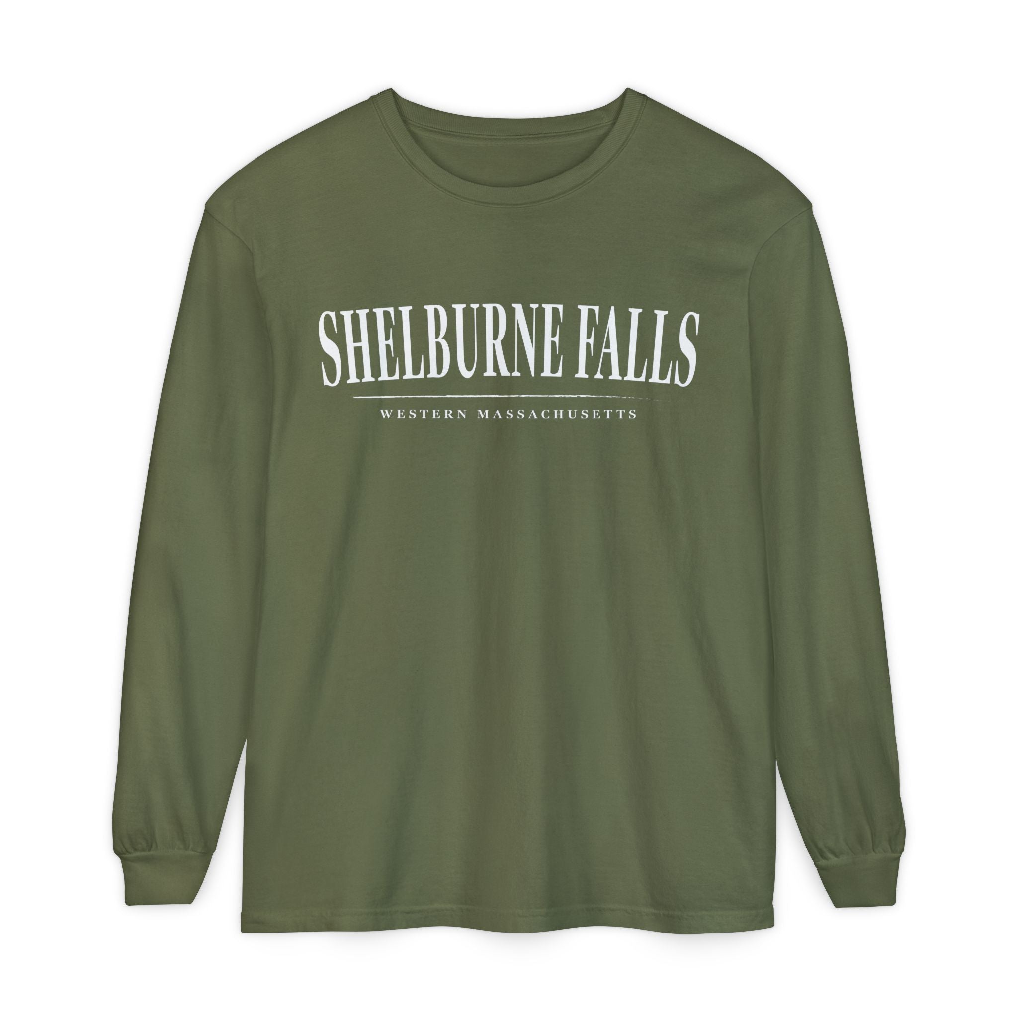 Shelburne Falls Massachusetts Long Sleeve Tee