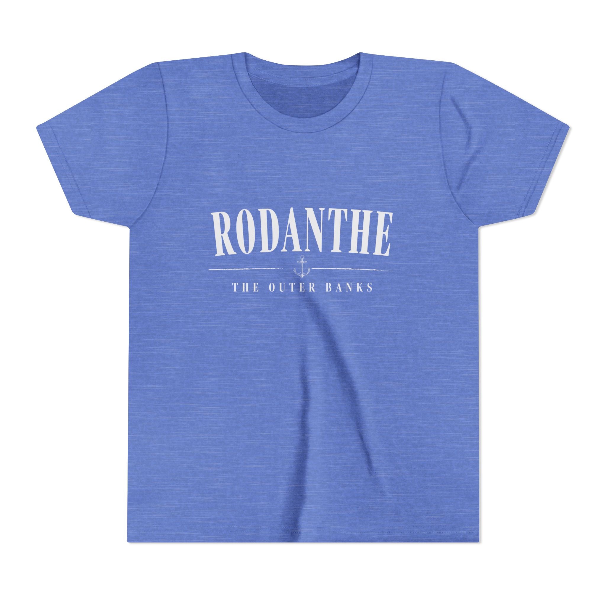 Rodanthe Outer Banks Youth Tee — Classic Town Name Graphic Kids Shirt