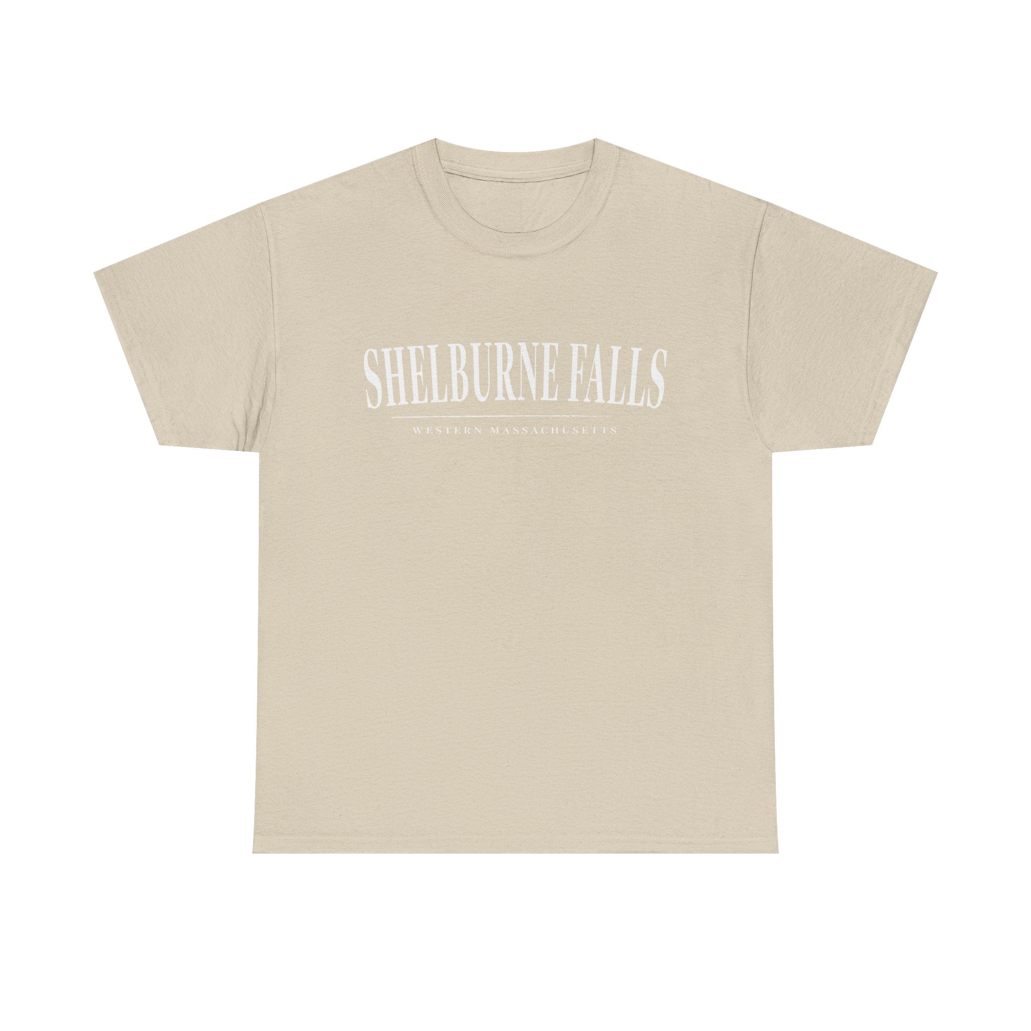 Shelburne Falls T-Shirt — Vintage Collegiate River Town Tee