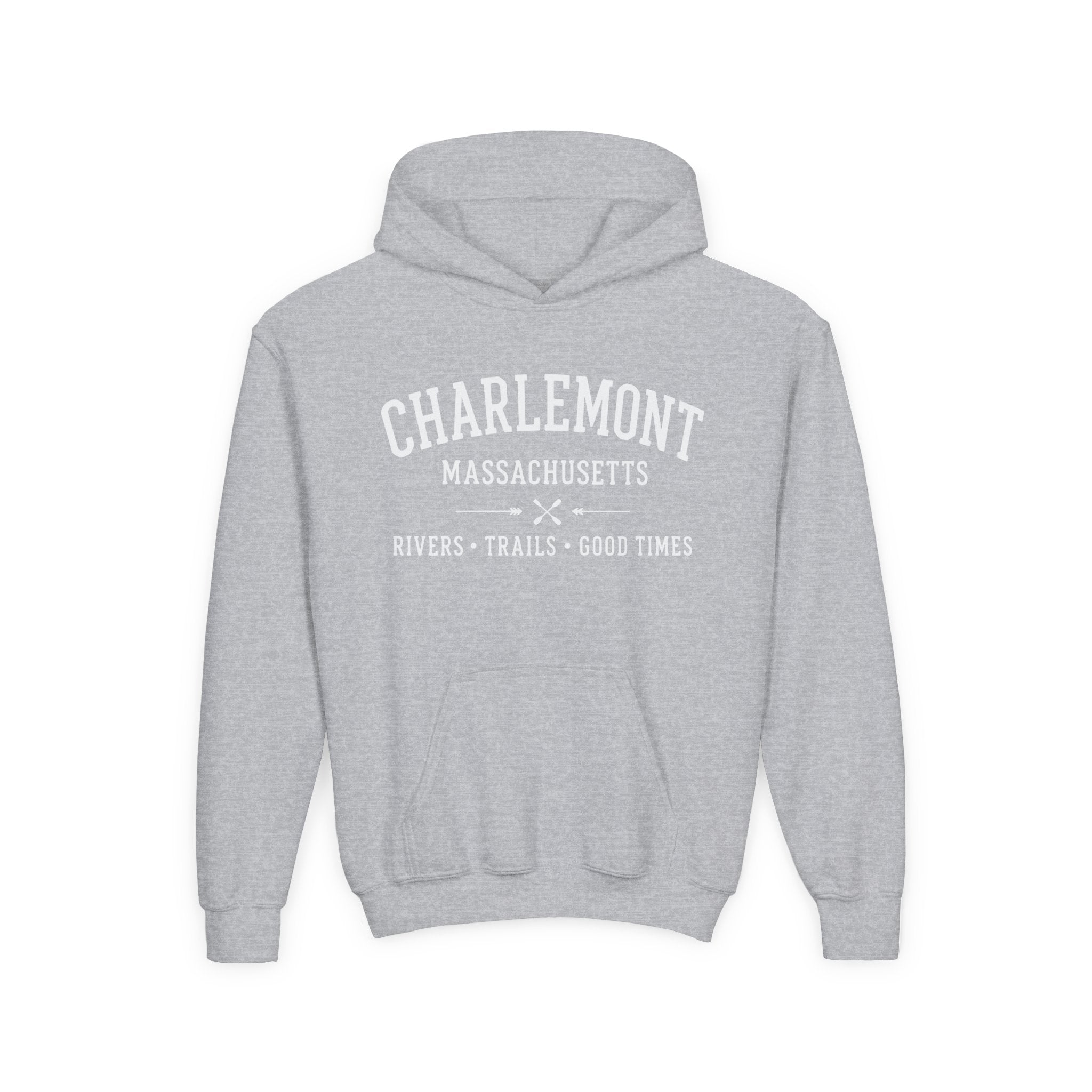 Charlemont Massachusetts Youth Hoodie