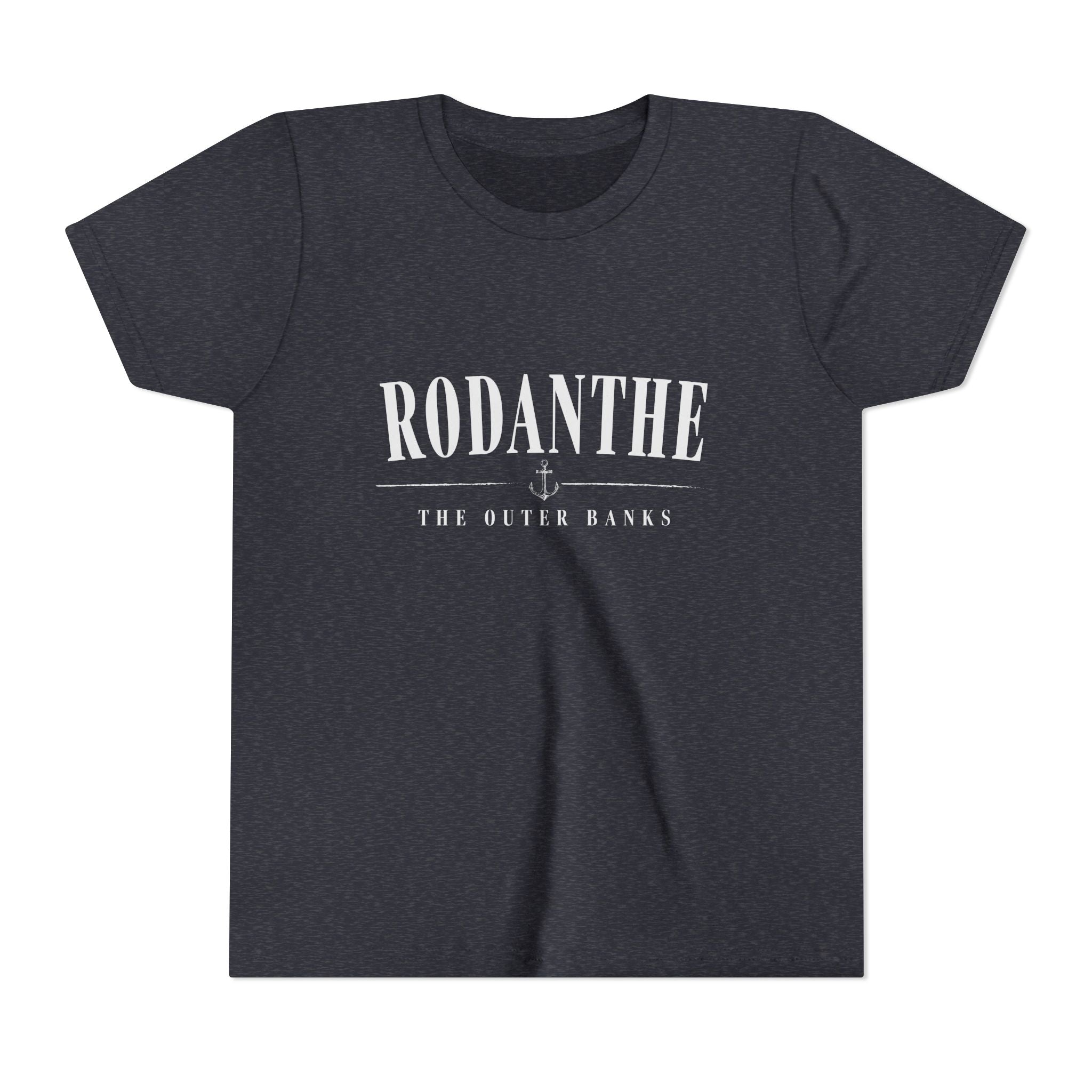 Rodanthe Outer Banks Youth Tee — Classic Town Name Graphic Kids Shirt