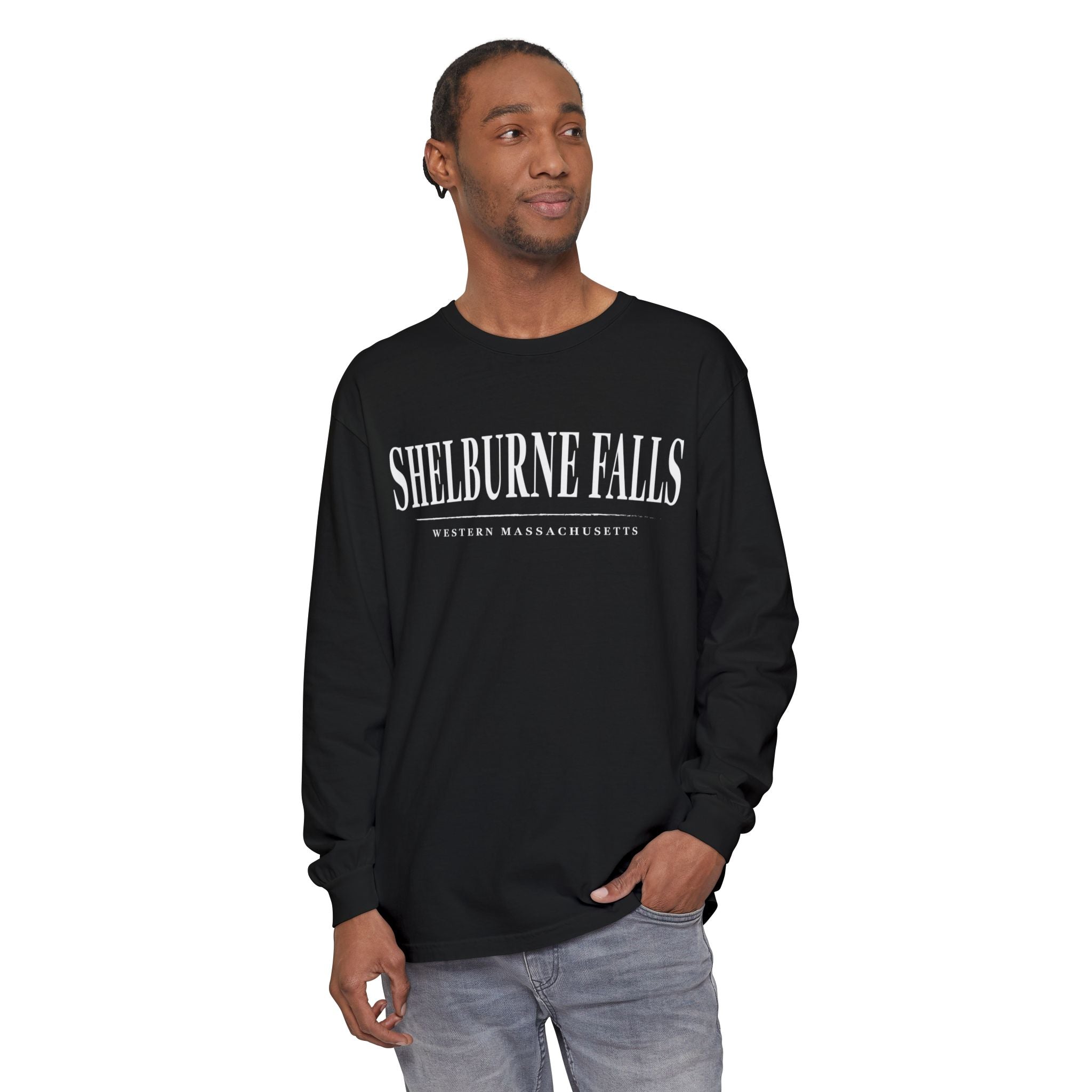 Shelburne Falls Massachusetts Long Sleeve Tee