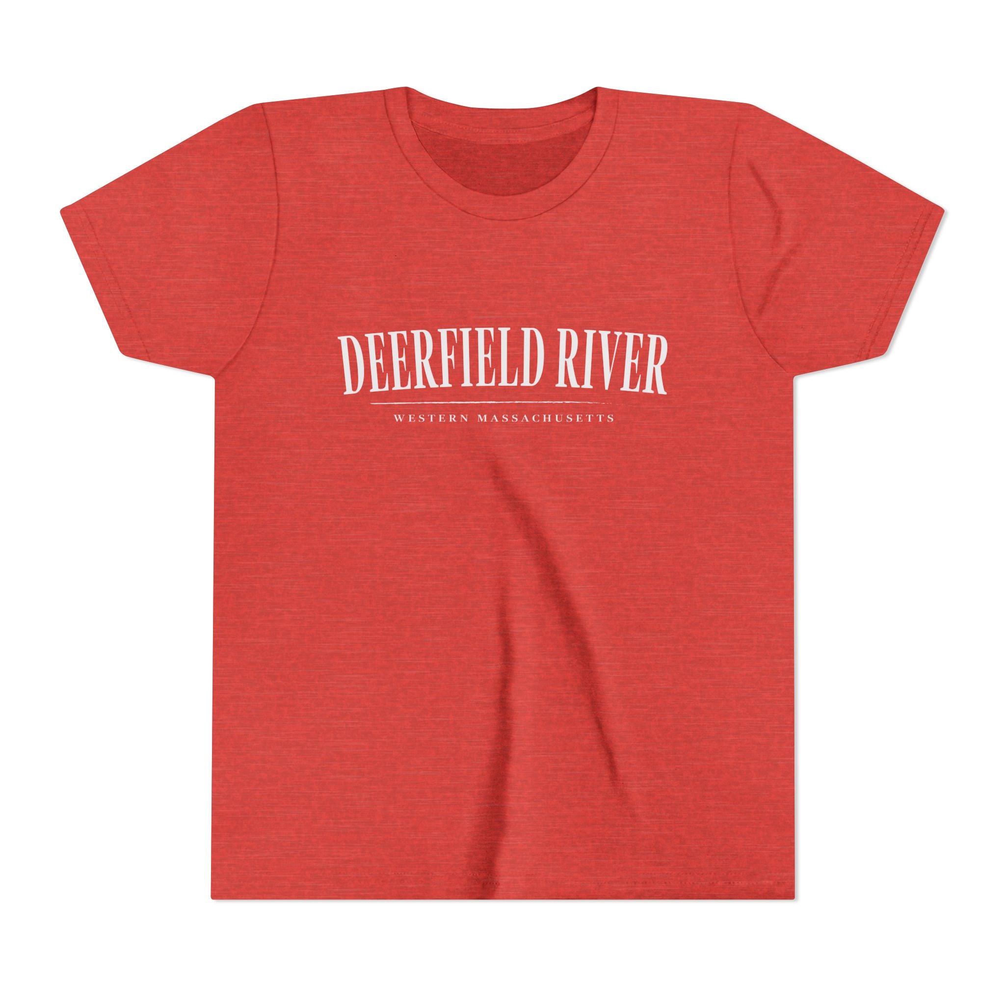 Deerfield River-Massachusetts Youth Tee — Classic Southern Vermont Kids T-Shirt